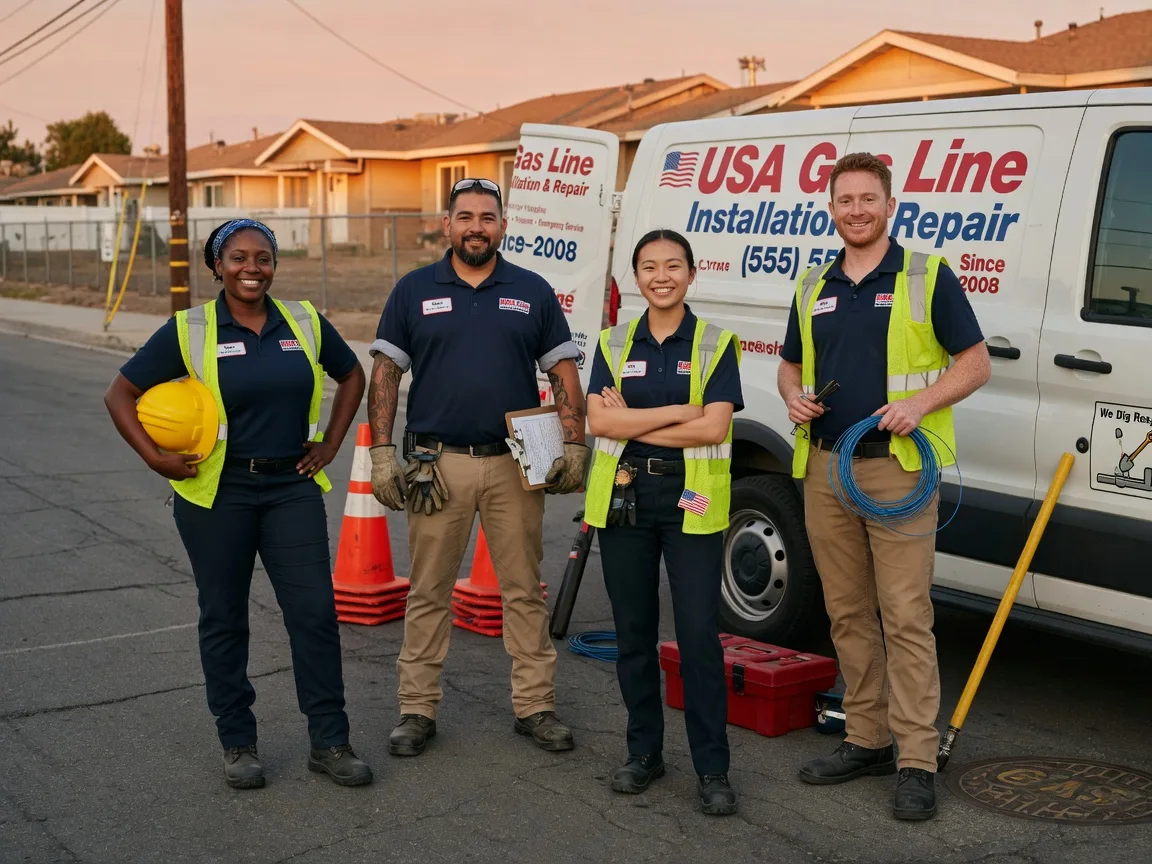 Gas Line Installation company in Tryon, OK